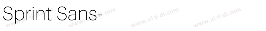 Sprint Sans字体转换 Sprint Sans字体转换